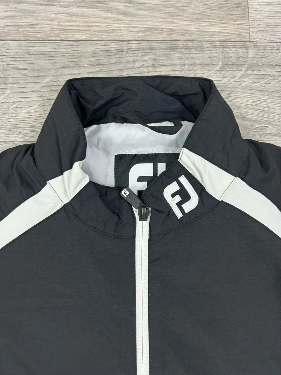 FootJoy FJ Half Zip Golf Windbreaker Jacket Small - Image 3