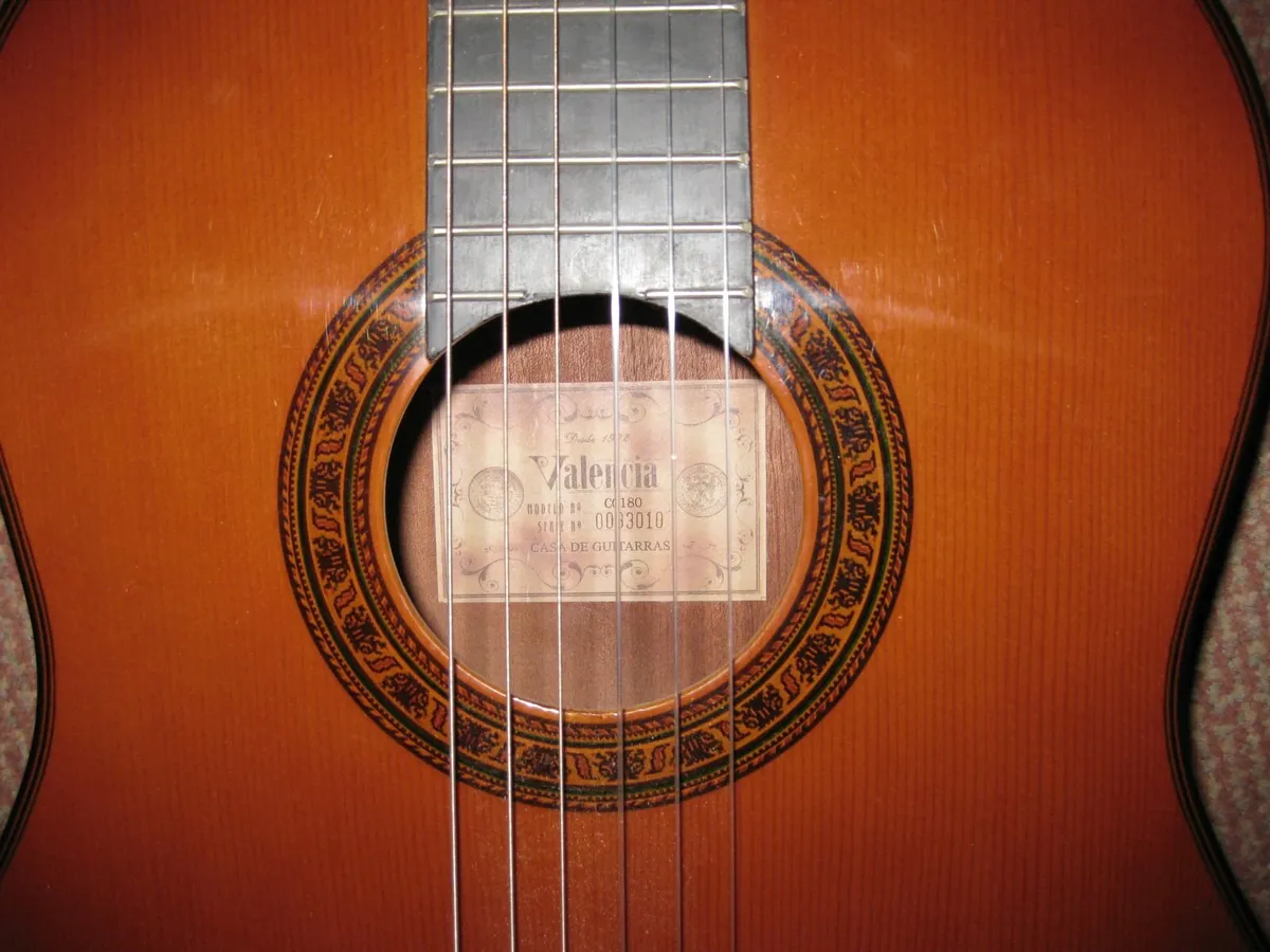 Mint Condition Valencia CG-180 Classical Guitar. - Image 3