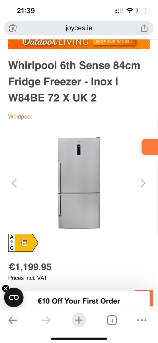 Whirlpool Fridge Freezer - Image 4