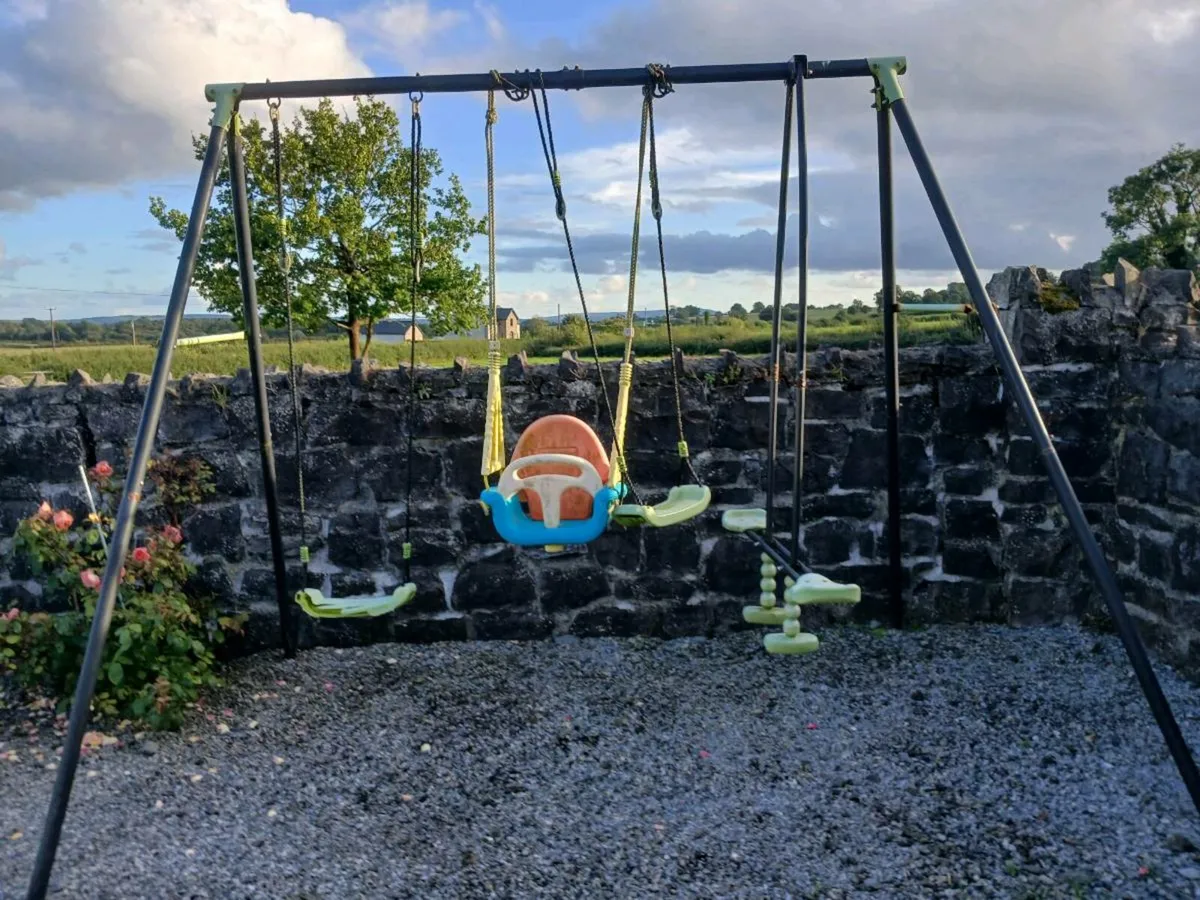 Childrens  swing/see saw