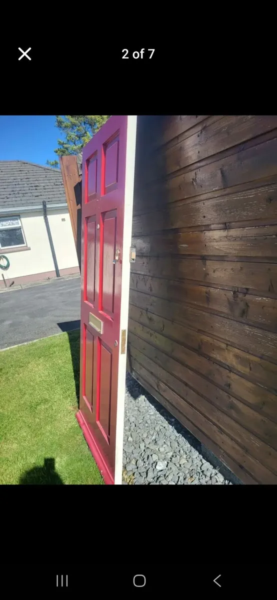 Solid teak door - Image 3