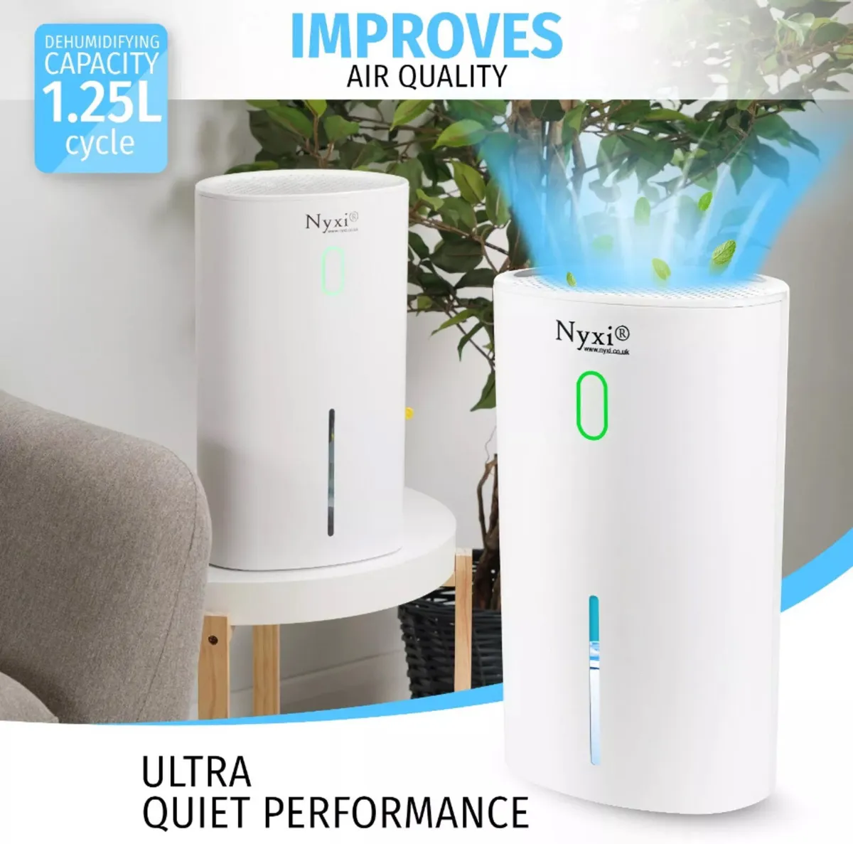 1.25L Dehumidifier for Home Condensation NEW - Image 4