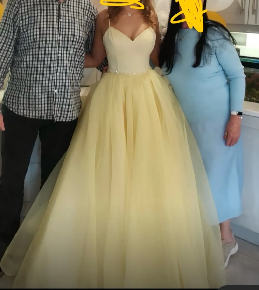 Debs dress yellow - Image 3