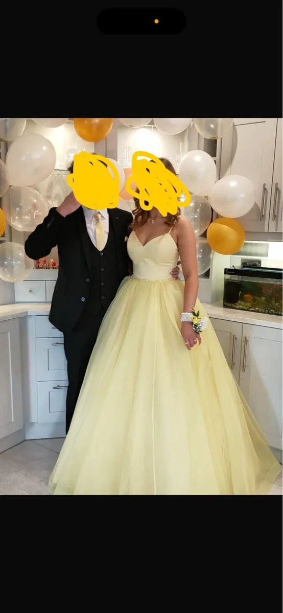 Debs dress yellow - Image 4