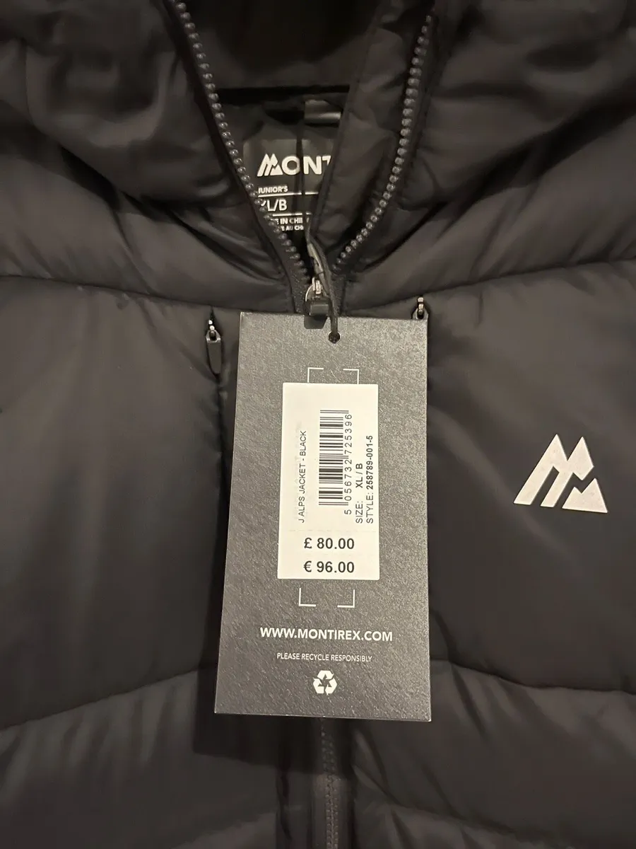 Montirex Boys Black jacket - Image 2