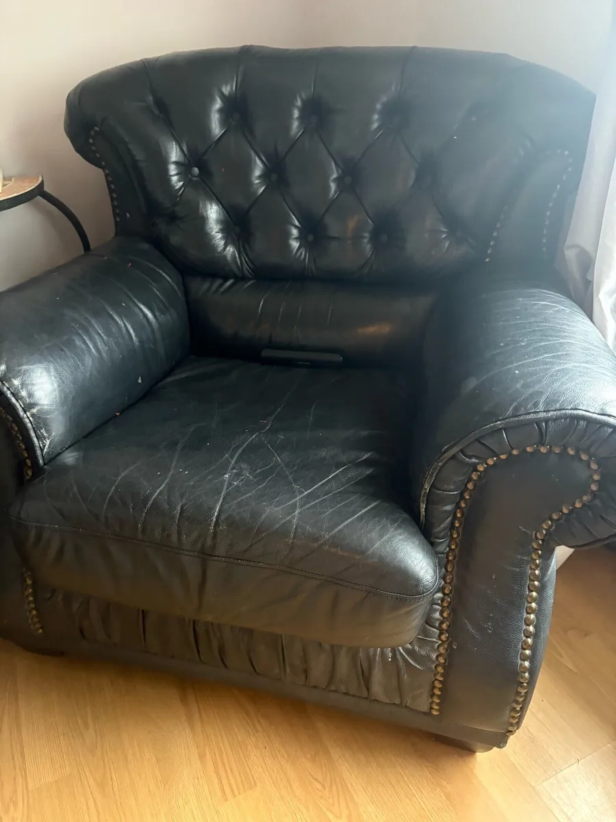 Leather Armchairs - Image 2