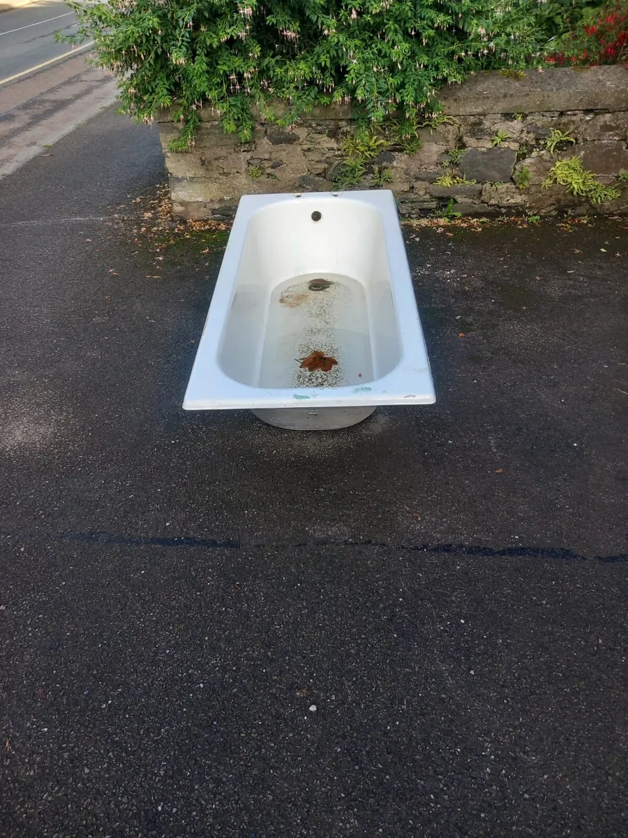 Cast iron vintage bath - Image 2