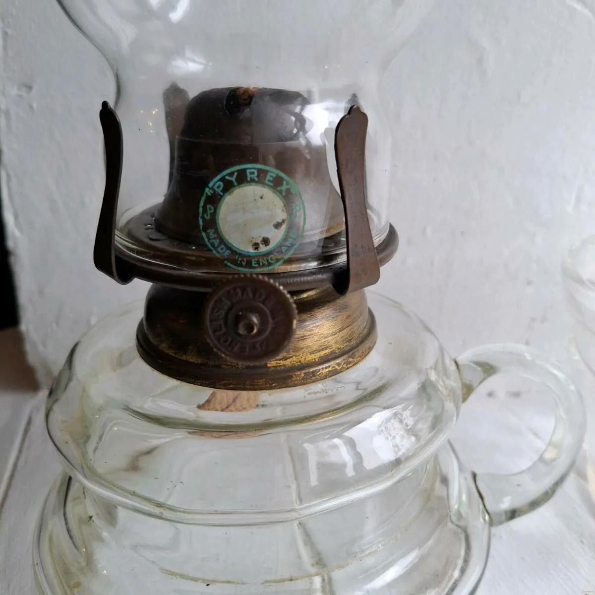 Pair of Glass Finger lamps - Image 2