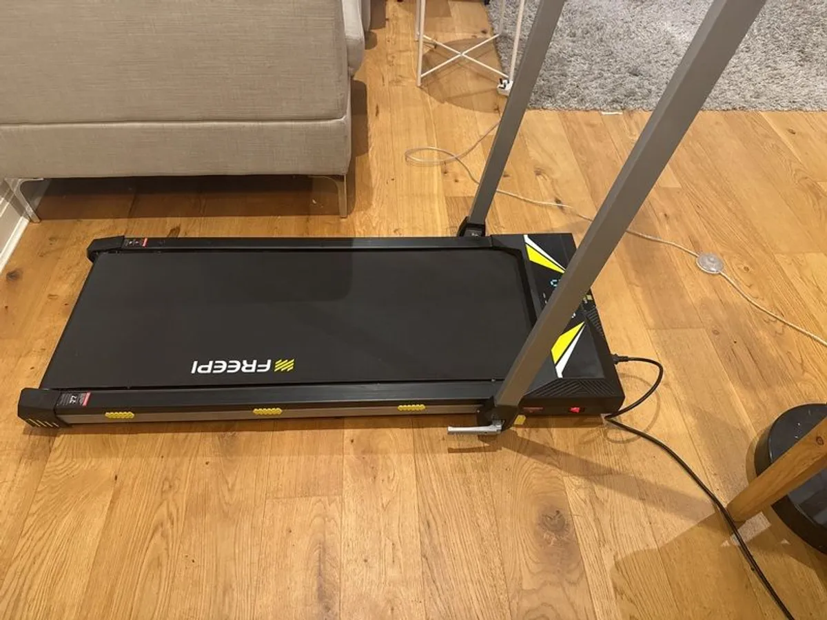 Folding Treadmill with Incline, 4 in 1 Foldable Treadmills for Home & Office, 2.5HP Desk Treadmill with LED Display, Phone Holder - Image 3