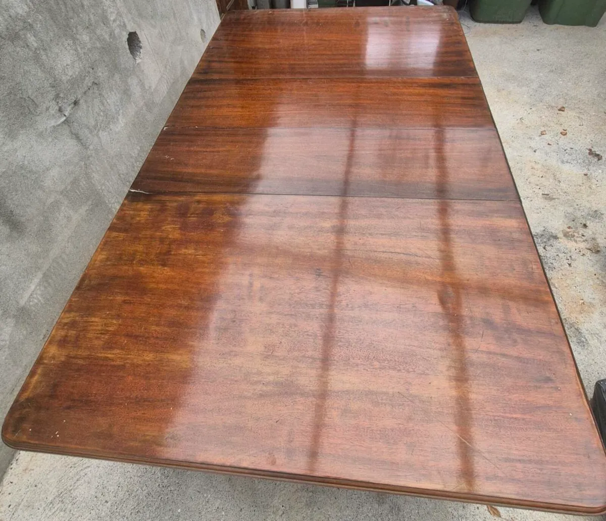 Extendable Antique Table and Chairs - Image 1