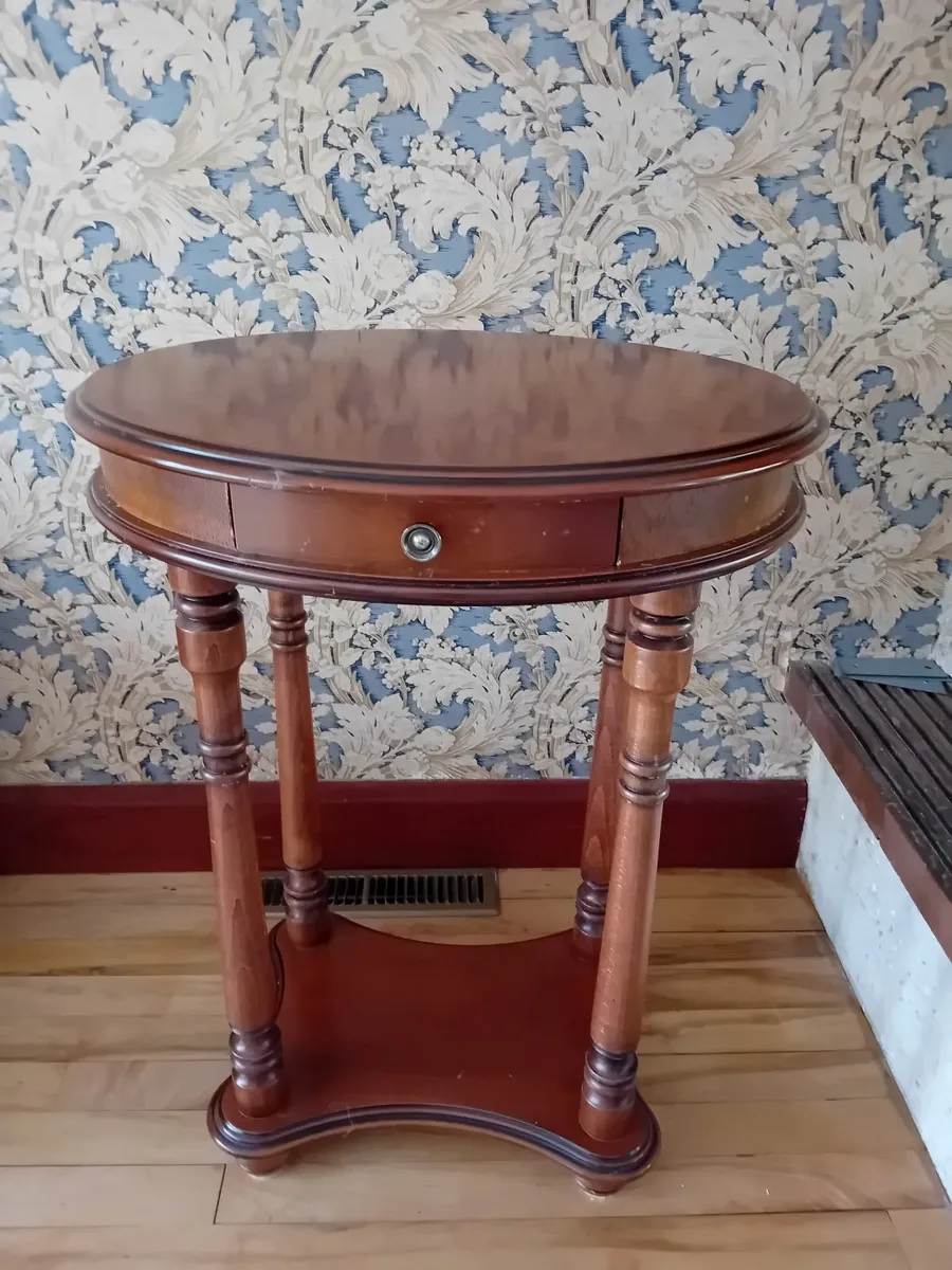 Lamp table rosewood