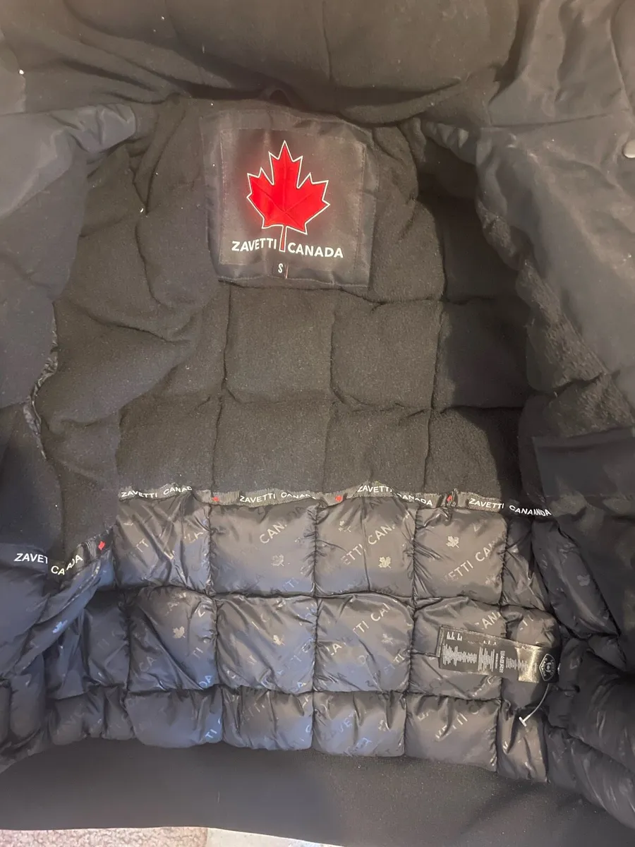 Women’s small black zavetti Canada jacket - Image 1