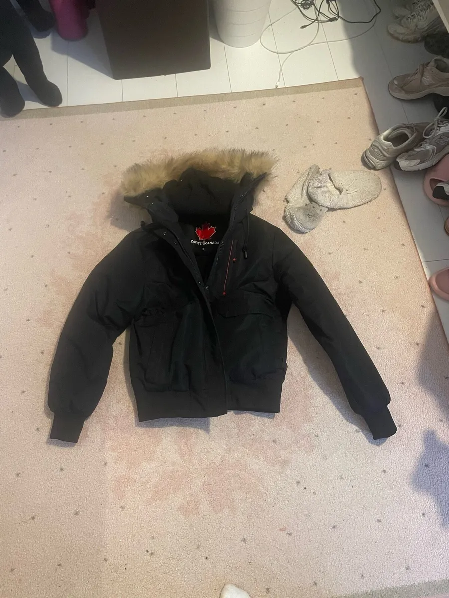 Women’s small black zavetti Canada jacket - Image 3