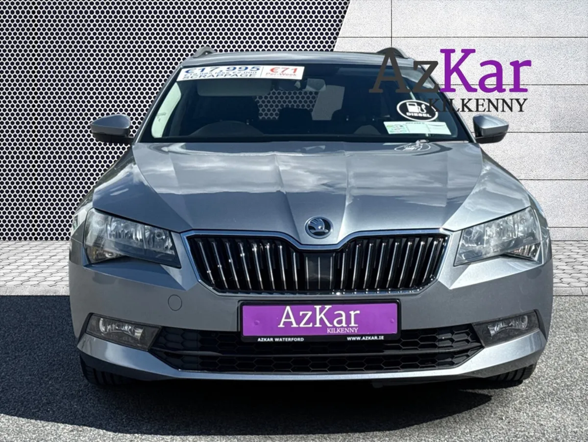 Skoda Superb 2018 AMBITION ESTATE 1.6 TDI €88 P/W - Image 2