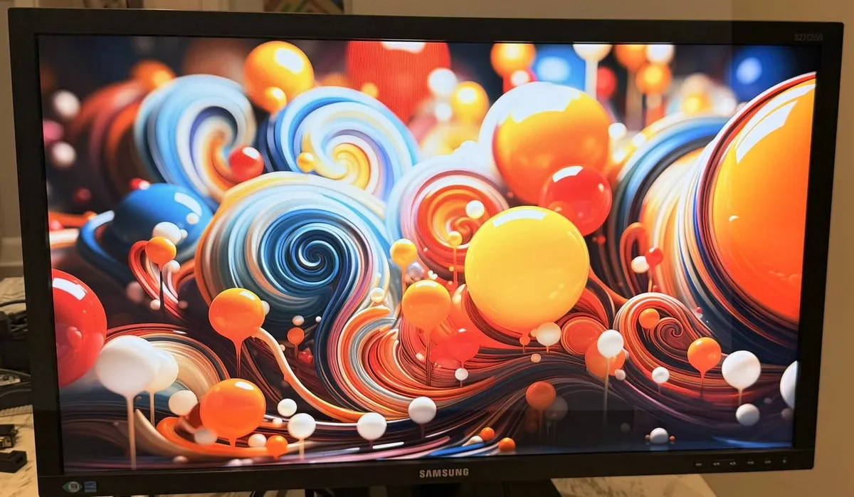 Samsung 27" S27C650 Computer Screen PC Monitor - Image 1