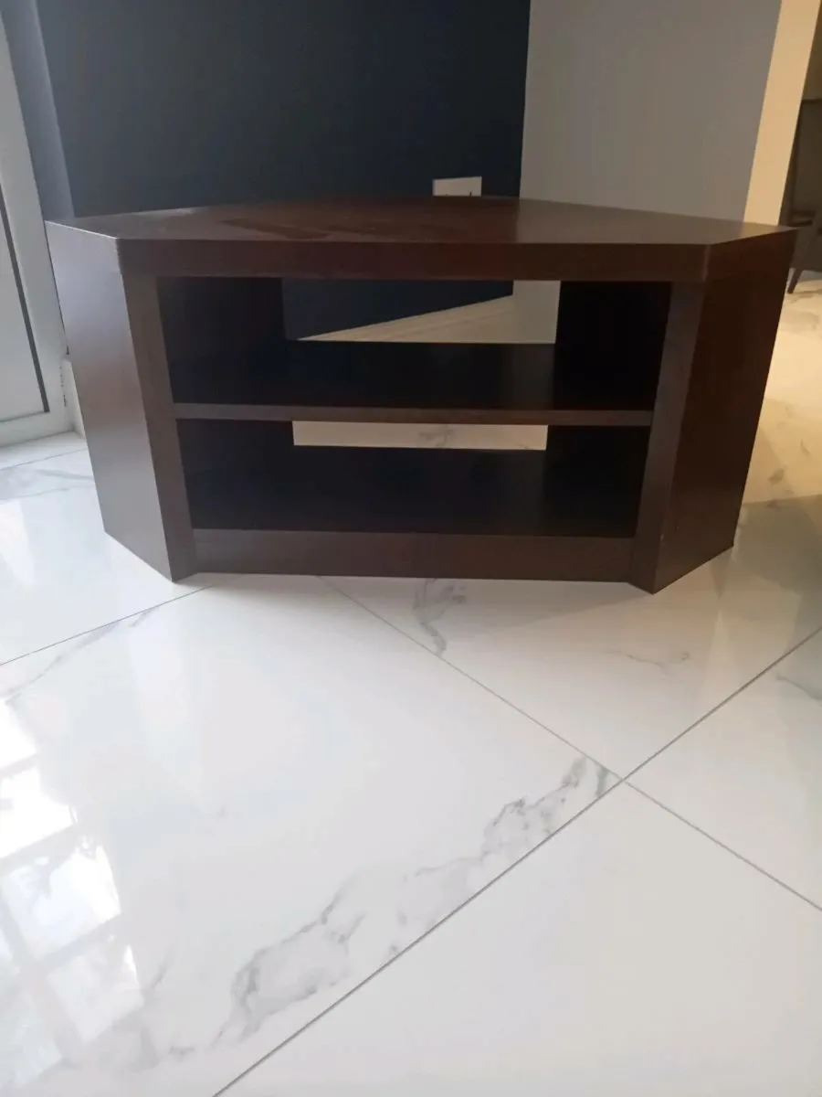 Walnut tv unit