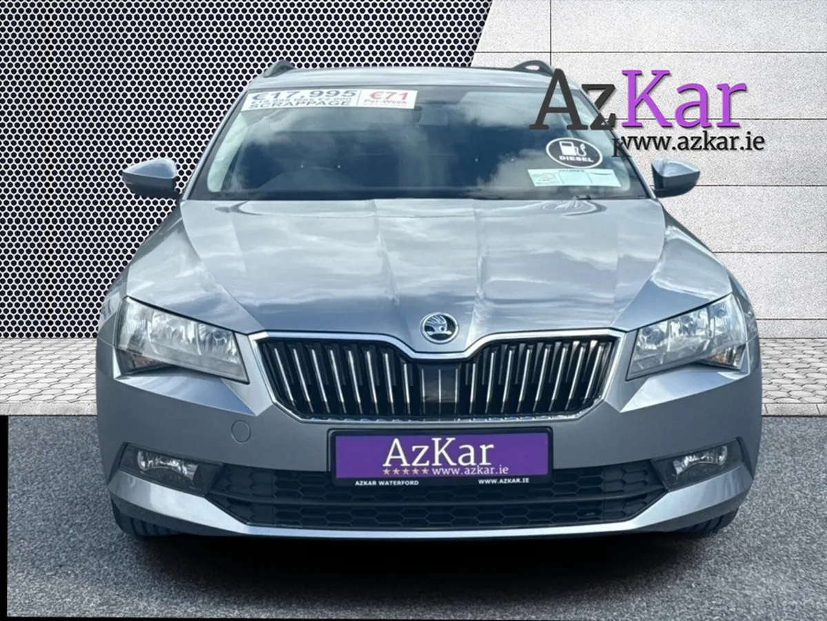 Skoda Superb 2018 AMBITION ESTATE 1.6 TDI €88 P/W - Image 2