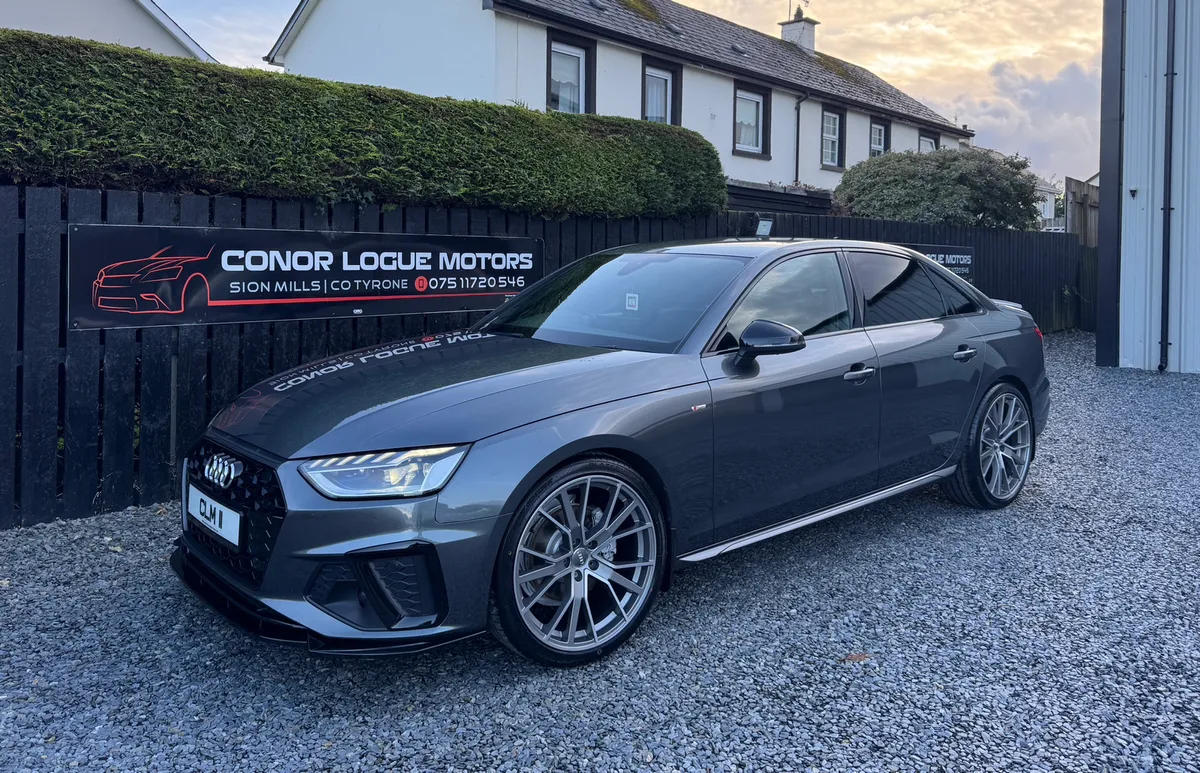 2020 202 Audi A4 S Line Factory Black Edition Auto - Image 3