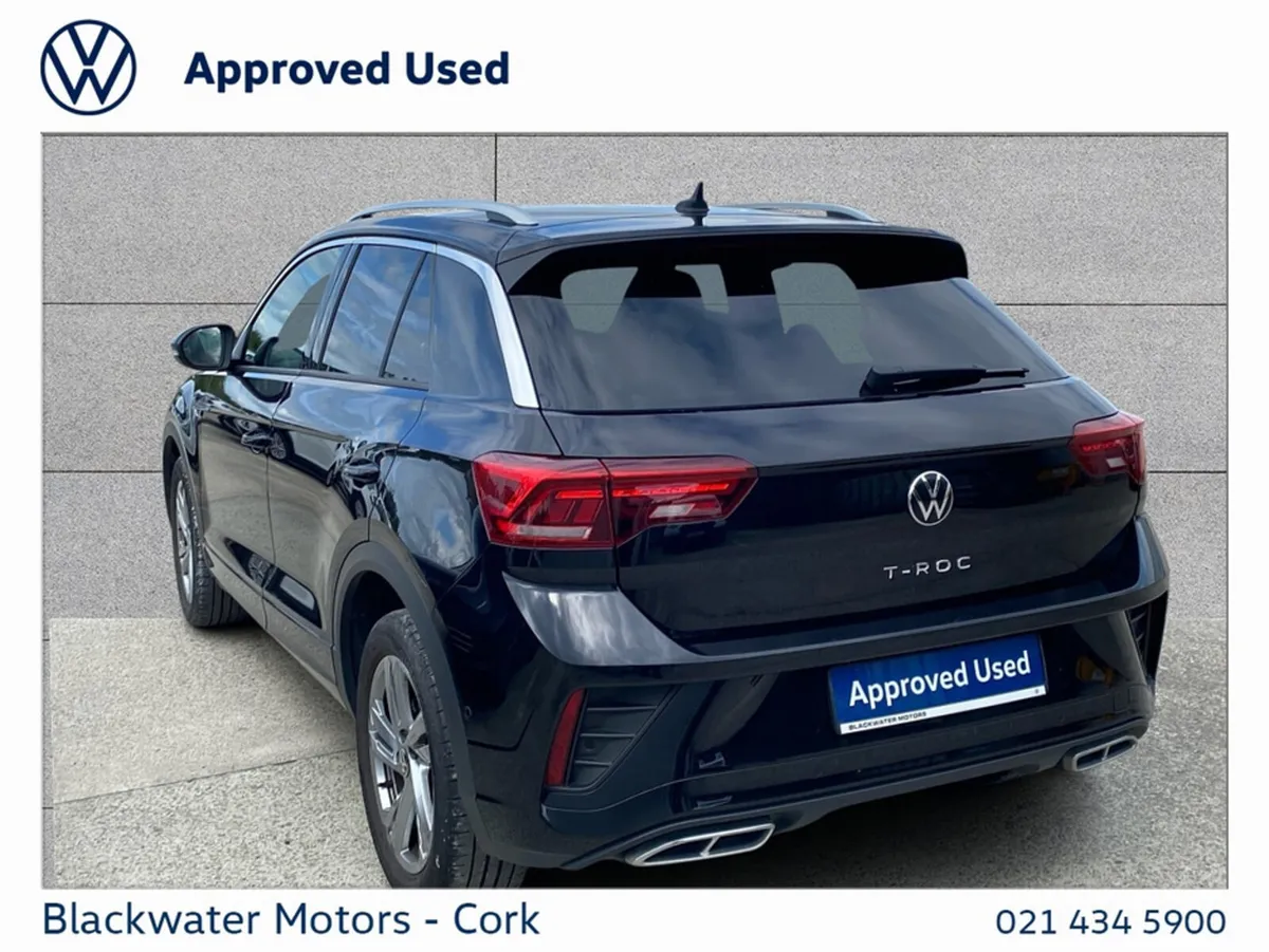 Volkswagen T-Roc 1.0TSI 110BHP R-LINE WITH REAR VI - Image 4