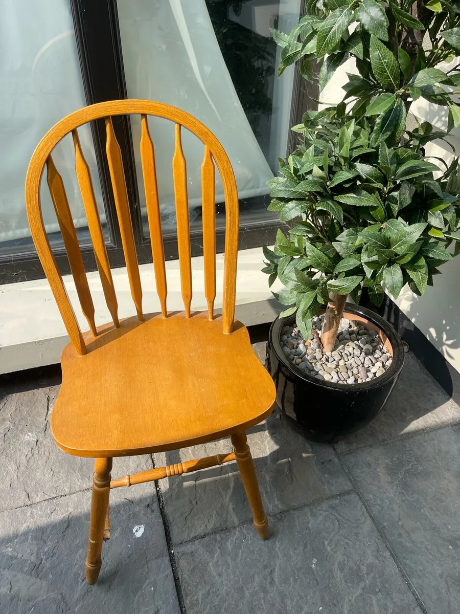 Various Single & Pairs Of Kitchen Dining Chairs - Image 1