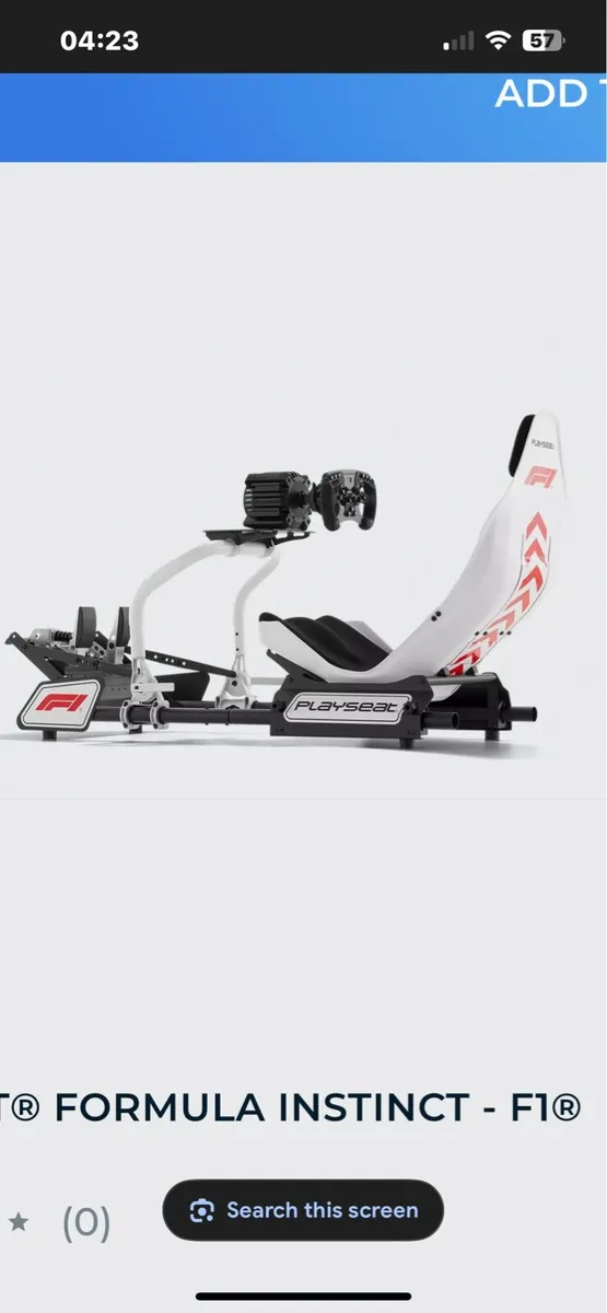 F1 Sim racing cockpit - Image 4