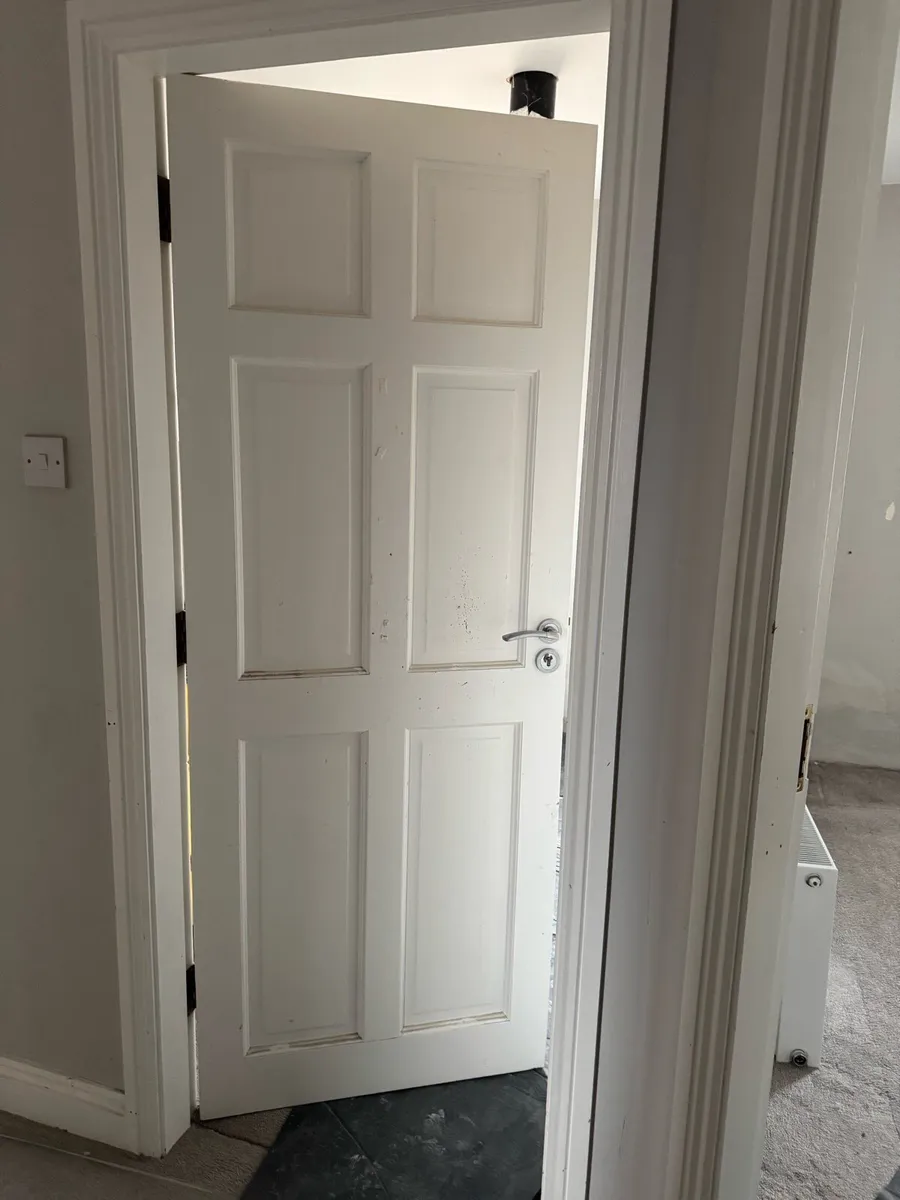 A selection of internal doors - Image 1