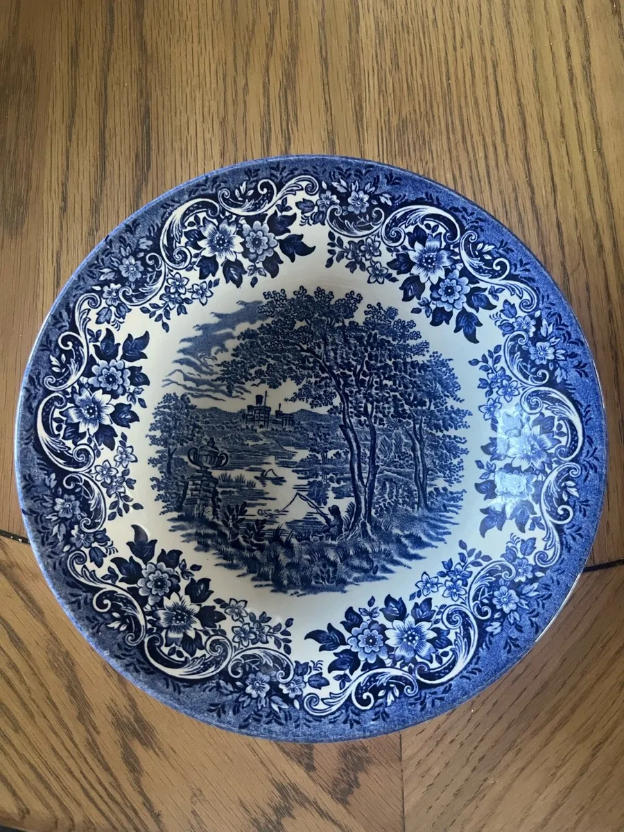 Vintage Staffordshire plate - Image 1