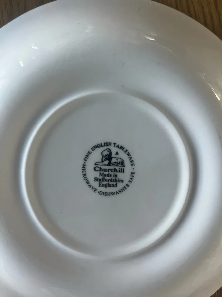 Vintage Staffordshire plate - Image 2