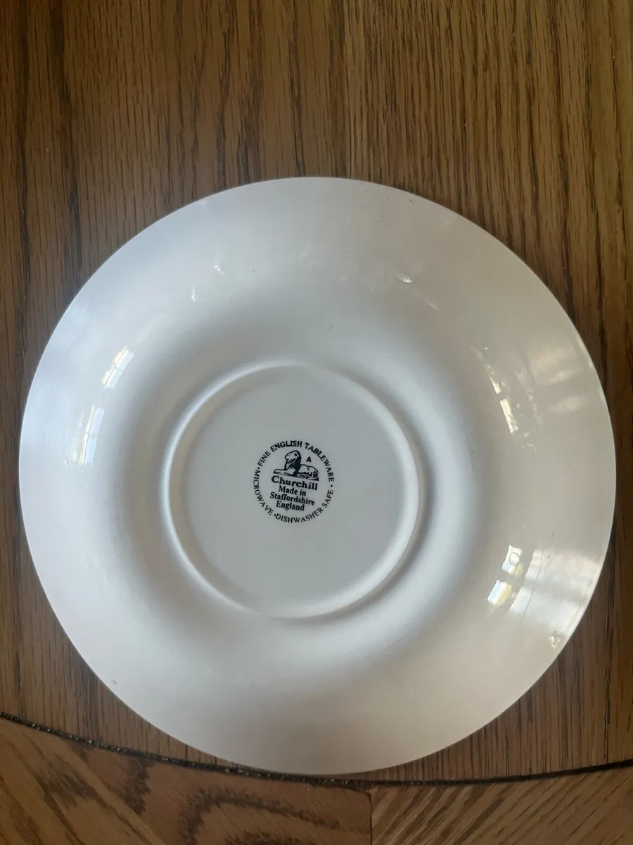 Vintage Staffordshire plate - Image 3