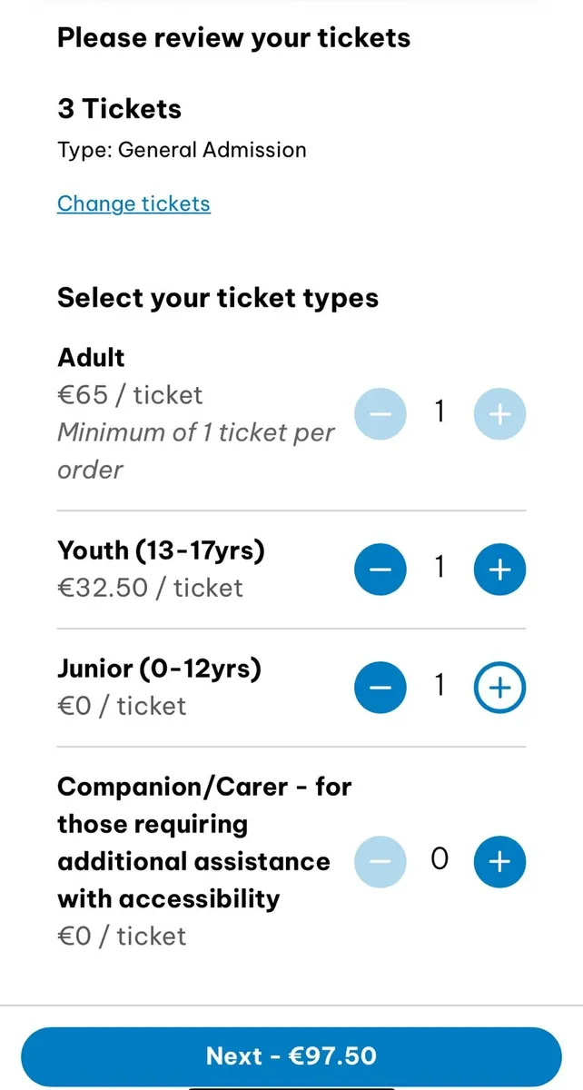 Amgen Irish Open Tickets 2025 (x3 Tickets) - Image 3