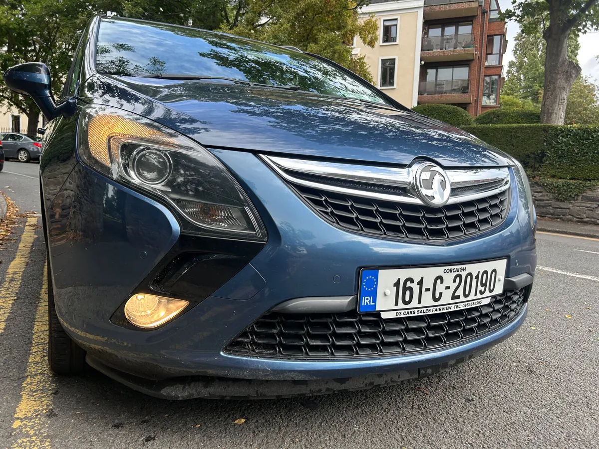 2016 OPEL ZAFIRA 7 SEATS SAT NAV NCT JANUARY 2027 - Image 3