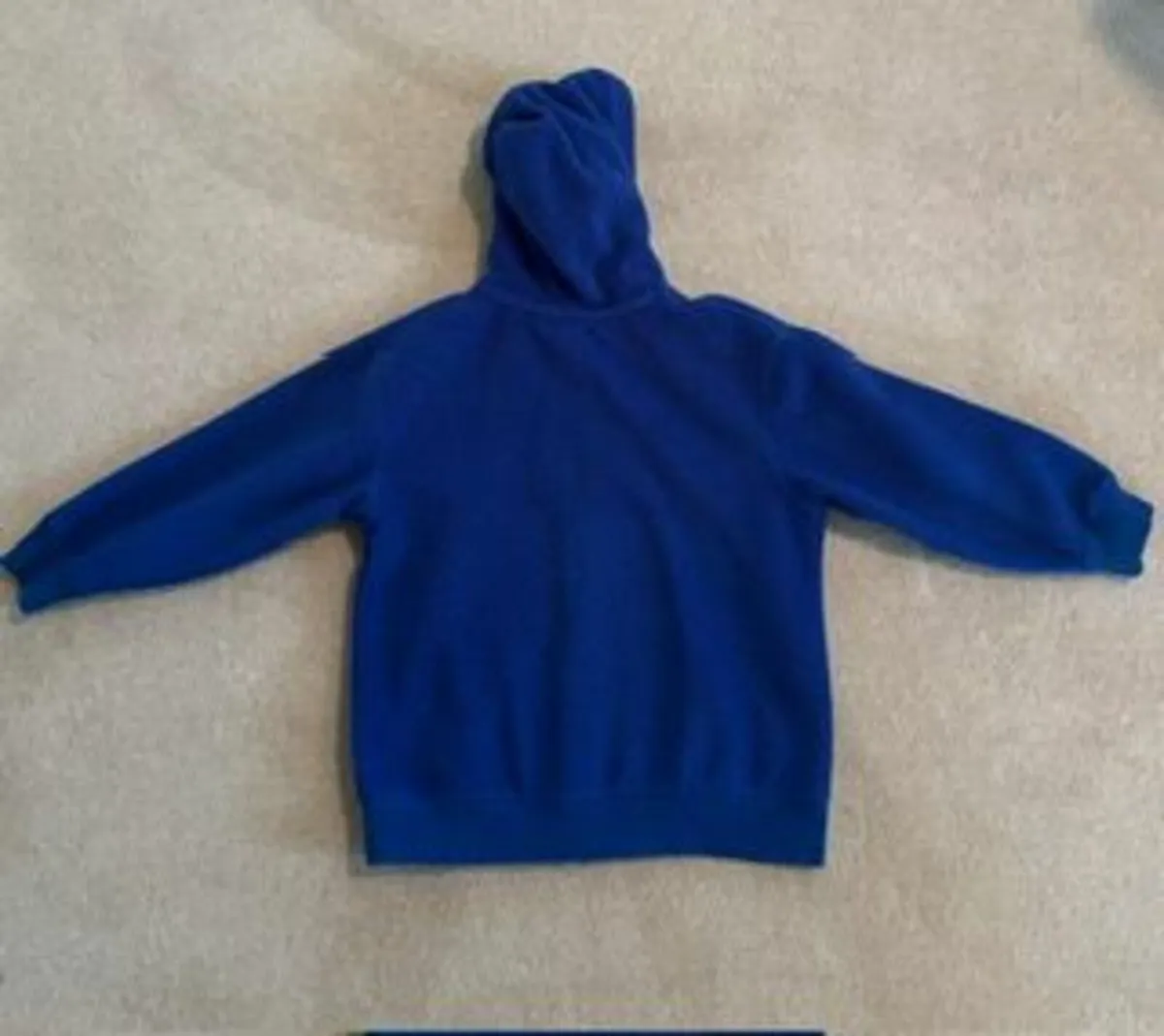 Gap Blue Fleece Hoody age 6-7 - Image 2