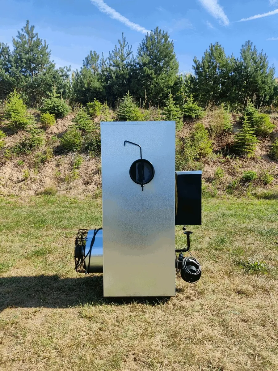 NG30 kw air heater (up to 400 m2) forusedoil+wood. - Image 2