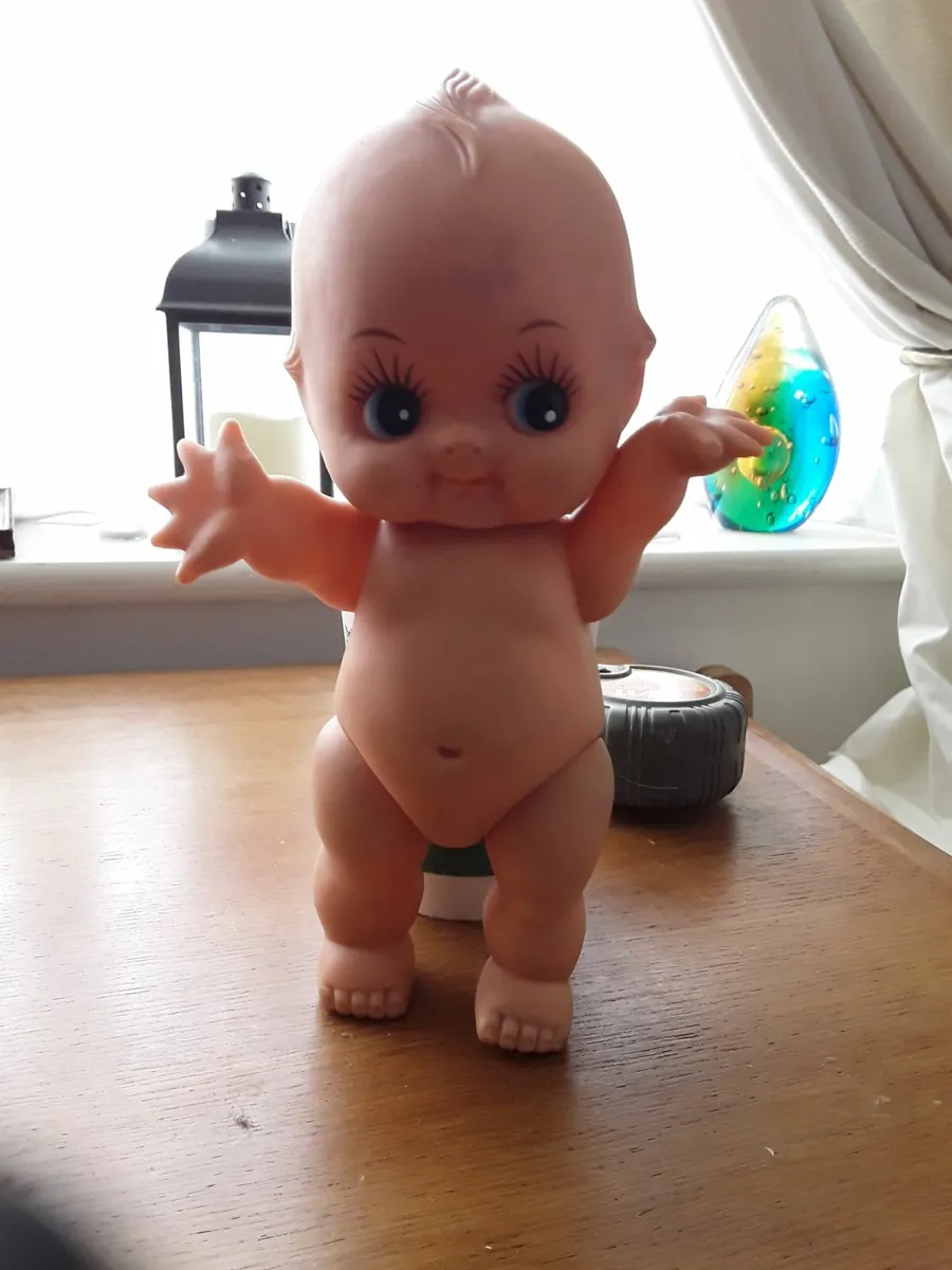 Vintage rubber kiwpie collectible doll 5 inch coll - Image 1