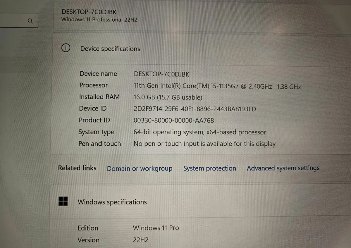 Dell Latitude 3420 | i5 (11th gen) | 16GB | 256GB - Image 4