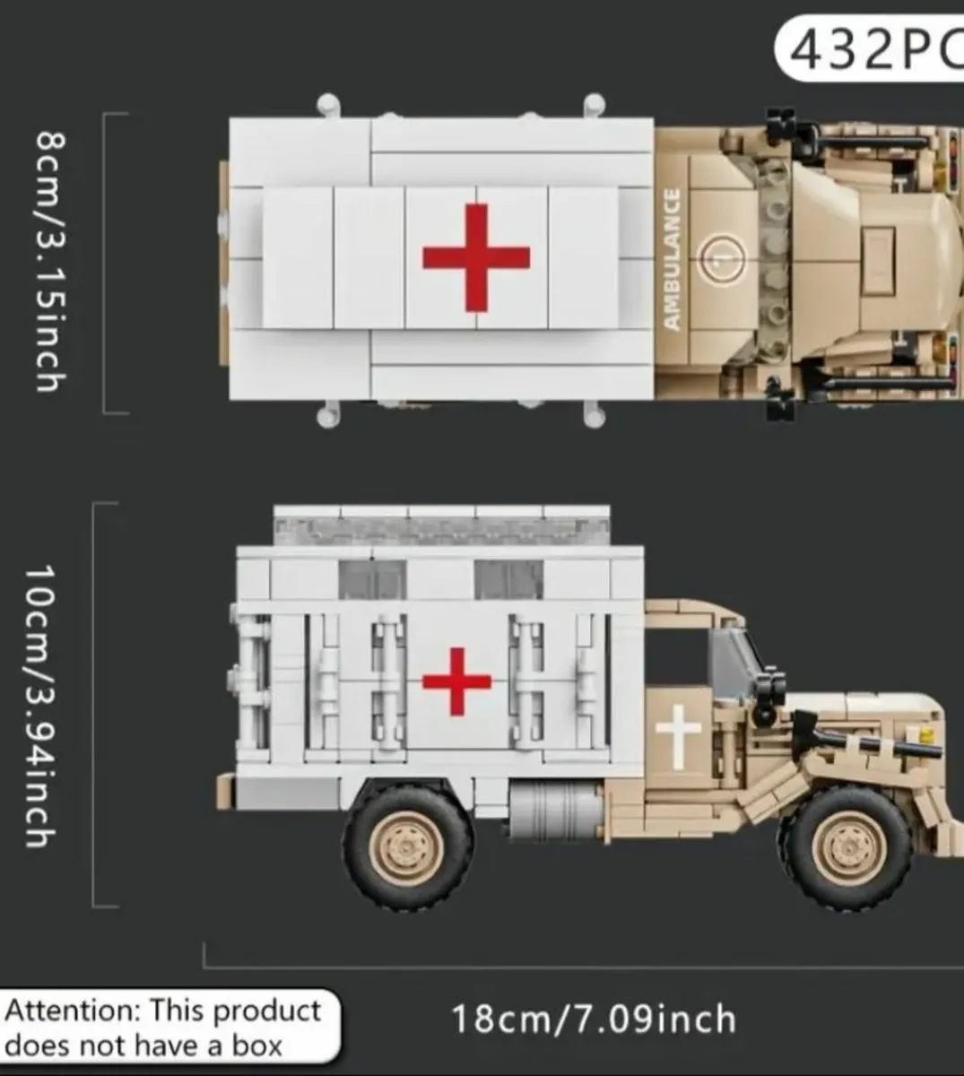 New 3 Military Building blocks models - Image 2