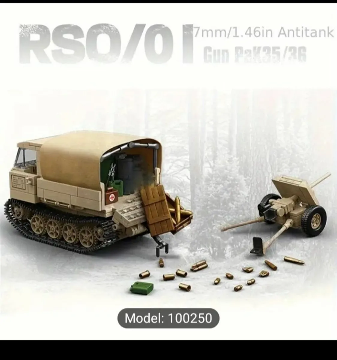 New 3 Military Building blocks models - Image 3