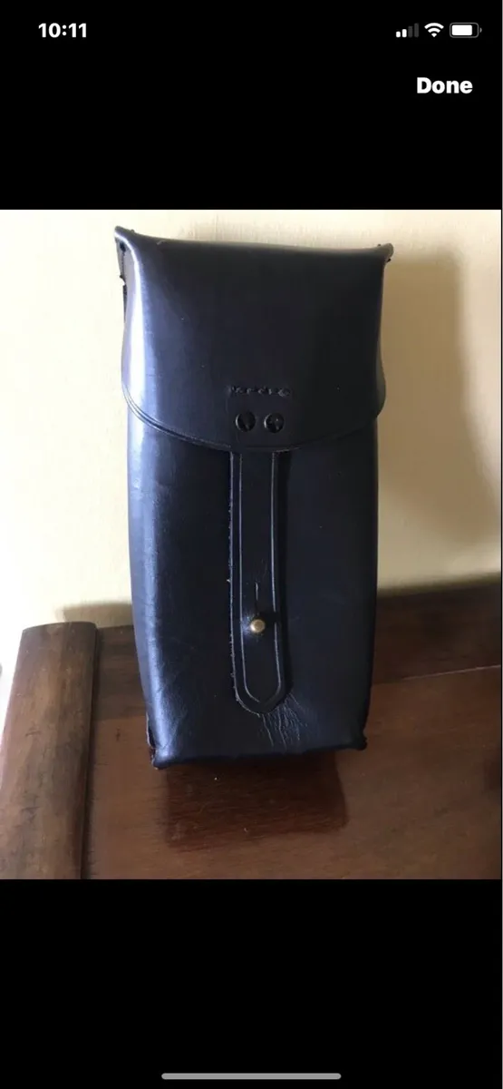 Vintage Army Leather ‘ammo’ Pouch - Image 1