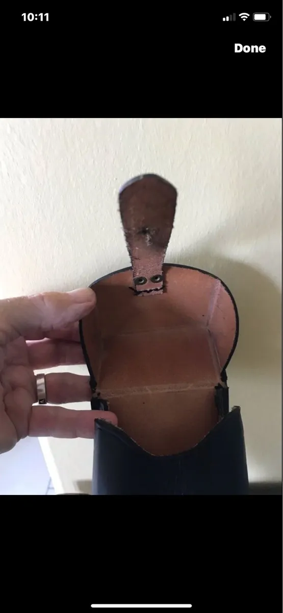 Vintage Army Leather ‘ammo’ Pouch - Image 2