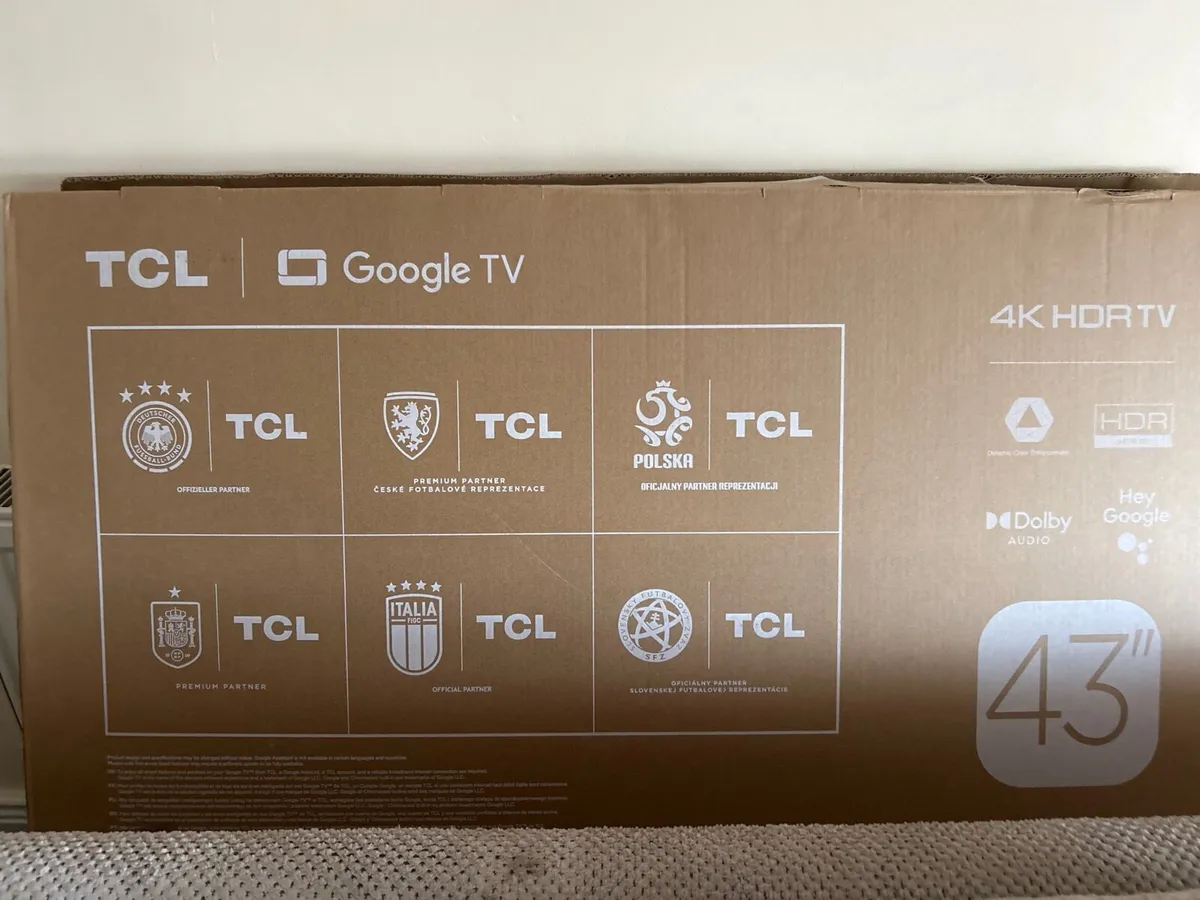 43” TLC 4K HDR TV - Image 1