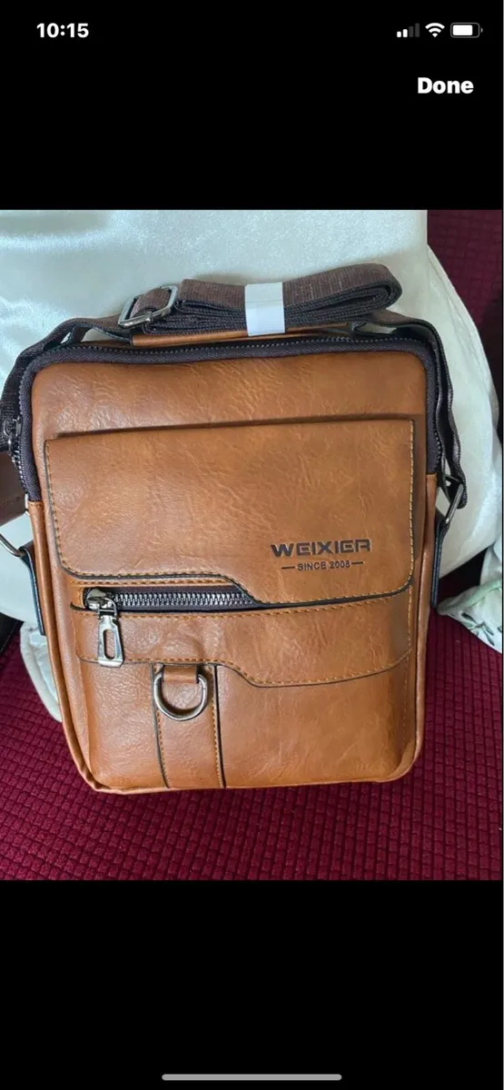 NEW-Leather Shoulder Bag - Image 1