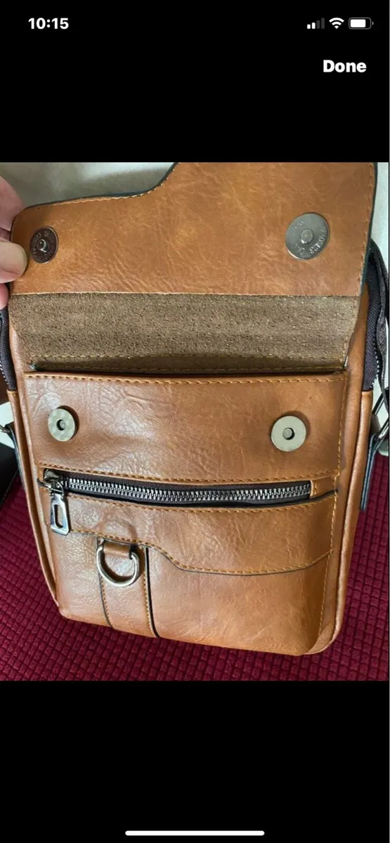 NEW-Leather Shoulder Bag - Image 2