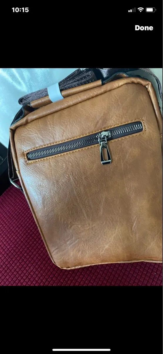 NEW-Leather Shoulder Bag - Image 3