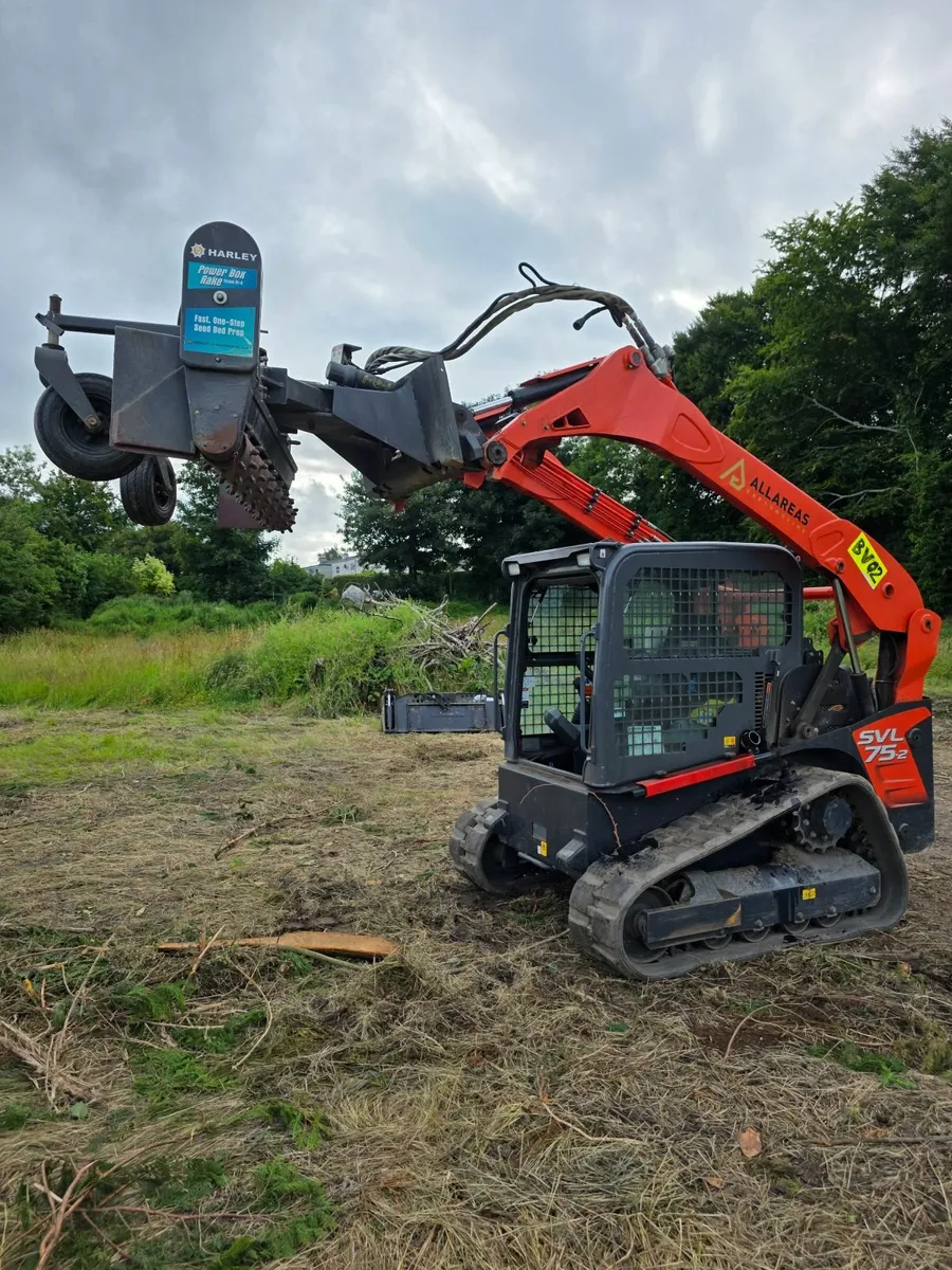 Tracked Skid Steer (Wet Hire) Tree services - Image 4