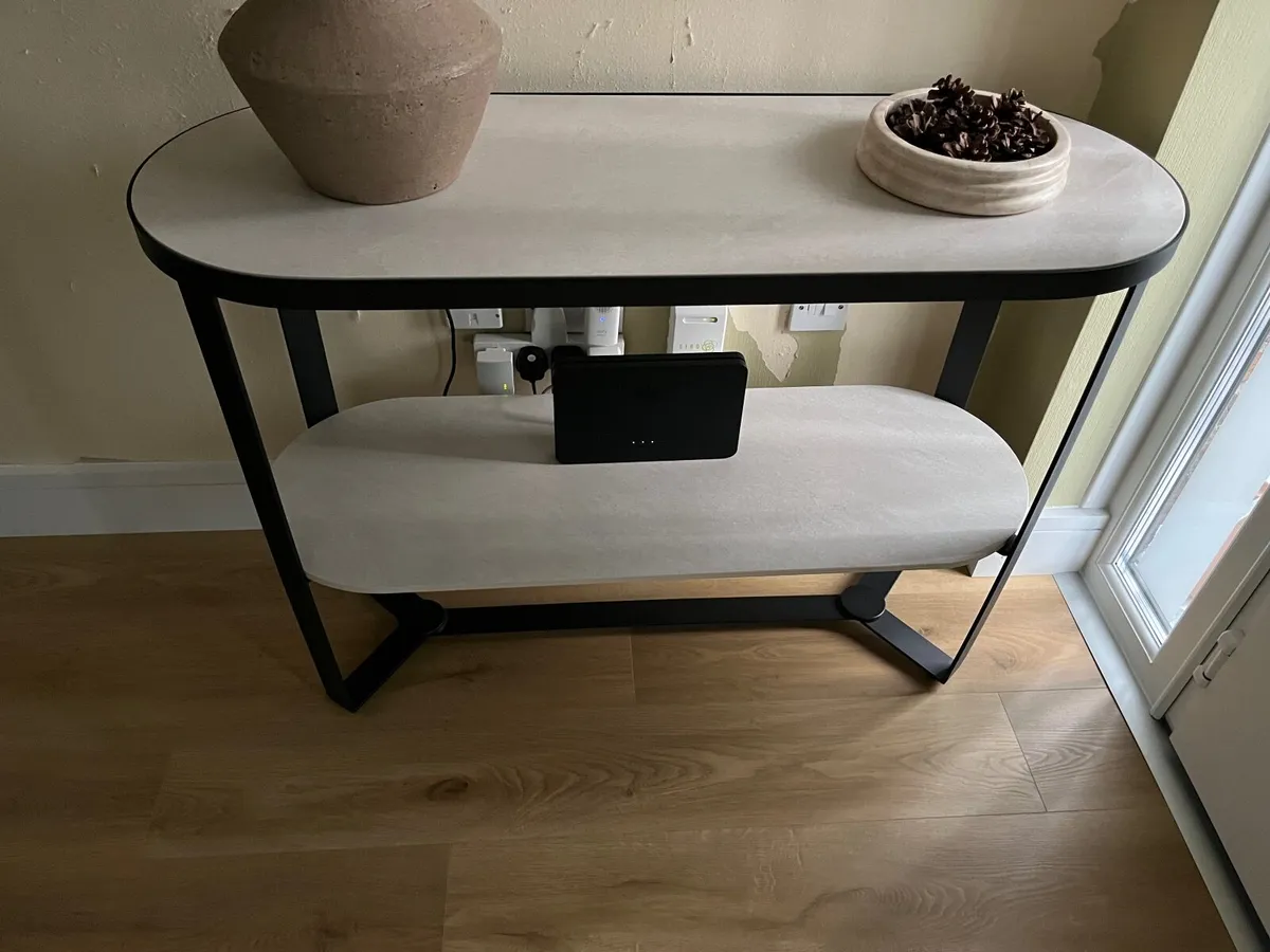 Michelle Keegan Cortes Natural Console Table - Image 2