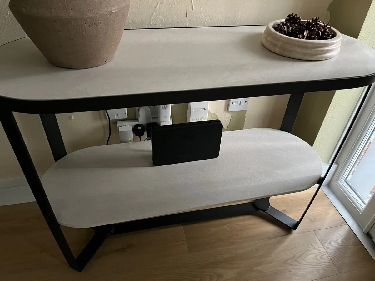 Michelle Keegan Cortes Natural Console Table - Image 3