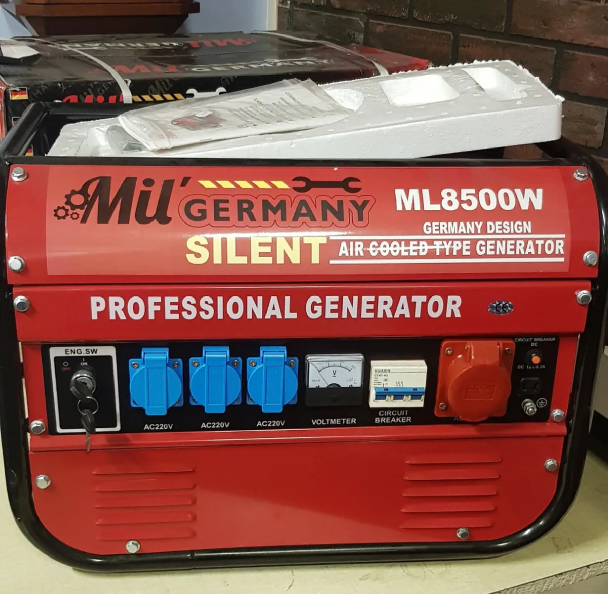 PROFESSIONAL GENERATOR 8500W - Image 2