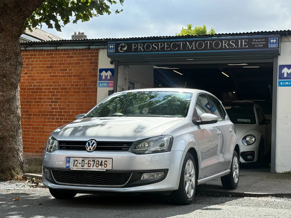 2012 Vw Polo, 1.2tsi Automatic, 63kms, New Nct, - Image 1