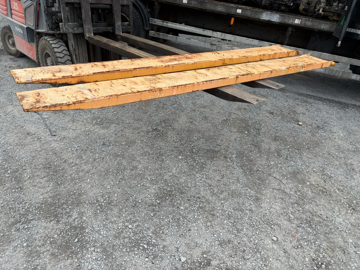 Forklift extension 3m long 20cm wide - Image 3