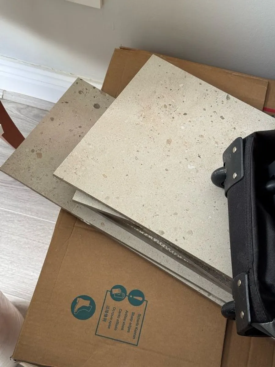 Tiles, MDF board, piping, wood - Image 4